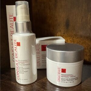 Dr. Dubrow Consult Beaute Regenerol Retinol Duo Concentrate and Cream set